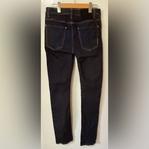 Neuw| Iggy Raw Stretch Skinny Jeans Sz 31Wx32L Men’s Vintage Revision Dark Denim - Picture 6 of 6